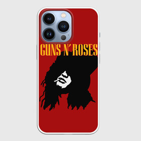 Чехол для iPhone 13 Pro с принтом Guns n roses в Кировске,  |  | Тематика изображения на принте: axl rose | geffen records | gnr | guns | rock | roses | slash | гансы | пистолеты | розы | рок | слеш | эксл роуз