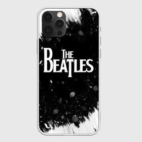 Чехол для iPhone 12 Pro с принтом The Beatles BW в Кировске, силикон | область печати: задняя сторона чехла, без боковых панелей | Тематика изображения на принте: beatles | rock | the beatles | битлз | битлс | музыка | рок