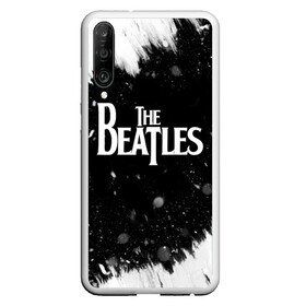 Чехол для Honor P30 с принтом The Beatles BW в Кировске, Силикон | Область печати: задняя сторона чехла, без боковых панелей | beatles | rock | the beatles | битлз | битлс | музыка | рок