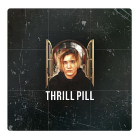 Магнитный плакат 3Х3 с принтом THRILL PILL - Грустная Песня в Кировске, Полимерный материал с магнитным слоем | 9 деталей размером 9*9 см | fuelle | logo | music | noir | pil | pill | rap | raper | symbol | thril | thrill | tril | trill | дамб | лого | музыка | пил | пилл | рэп | рэппер | сам | символ | трил | трилл | тхрил | тхрилл | фотографии | щит