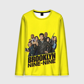 Мужской лонгслив 3D с принтом Brooklyn Nine-Nine в Кировске, 100% полиэстер | длинные рукава, круглый вырез горловины, полуприлегающий силуэт | Тематика изображения на принте: 9 9 | 99 | andy | beatriz | brooklyn | detective | diaz | jake | nine nine | peralta | rosa | samberg | stephanie | беатрис | бруклин | детектив | джейк | перальта | роза | стефани | сэмберг | энди