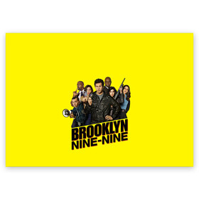 Поздравительная открытка с принтом Brooklyn Nine-Nine в Кировске, 100% бумага | плотность бумаги 280 г/м2, матовая, на обратной стороне линовка и место для марки
 | Тематика изображения на принте: 9 9 | 99 | andy | beatriz | brooklyn | detective | diaz | jake | nine nine | peralta | rosa | samberg | stephanie | беатрис | бруклин | детектив | джейк | перальта | роза | стефани | сэмберг | энди