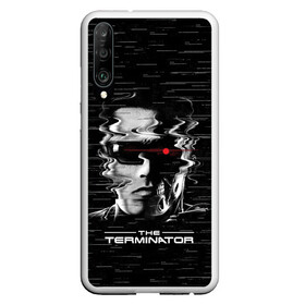 Чехол для Honor P30 с принтом The Terminator в Кировске, Силикон | Область печати: задняя сторона чехла, без боковых панелей | Тематика изображения на принте: arnold | connor | john | robot | schwarzenegger | skynet | t 800 | terminator | арнольд | джон | коннор | ликвидатор | небесная | робот | сеть | скайнет | терминатор | шварценеггер