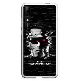 Чехол для Honor P Smart Z с принтом The Terminator в Кировске, Силикон | Область печати: задняя сторона чехла, без боковых панелей | Тематика изображения на принте: arnold | connor | john | robot | schwarzenegger | skynet | t 800 | terminator | арнольд | джон | коннор | ликвидатор | небесная | робот | сеть | скайнет | терминатор | шварценеггер