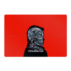 Магнитный плакат 3Х2 с принтом The Terminator в Кировске, Полимерный материал с магнитным слоем | 6 деталей размером 9*9 см | arnold | connor | john | robot | schwarzenegger | skynet | t 800 | terminator | арнольд | джон | коннор | ликвидатор | небесная | робот | сеть | скайнет | терминатор | шварценеггер