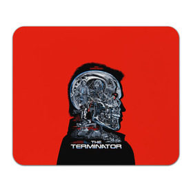 Коврик для мышки прямоугольный с принтом The Terminator в Кировске, натуральный каучук | размер 230 х 185 мм; запечатка лицевой стороны | Тематика изображения на принте: arnold | connor | john | robot | schwarzenegger | skynet | t 800 | terminator | арнольд | джон | коннор | ликвидатор | небесная | робот | сеть | скайнет | терминатор | шварценеггер