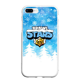 Чехол для iPhone 7Plus/8 Plus матовый с принтом Новогодний Brawl Stars в Кировске, Силикон | Область печати: задняя сторона чехла, без боковых панелей | brawl | brawl stars | crow | leon | stars | бравл | бравл старс | браво старс | игра | компьютерная | кров | леон | новогодний | новый год | онлайн | с новым годом | старс