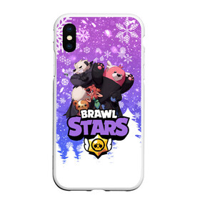 Чехол для iPhone XS Max матовый с принтом Новогодний Brawl Stars Nita в Кировске, Силикон | Область печати: задняя сторона чехла, без боковых панелей | Тематика изображения на принте: 2020 | brawl | brawl stars | christmas | new year | nita | stars | бравл старс | брол старс | нита | новогодний | новый год | рождество