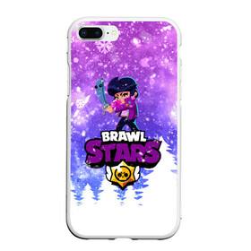 Чехол для iPhone 7Plus/8 Plus матовый с принтом Новогодний Brawl Stars Bibi в Кировске, Силикон | Область печати: задняя сторона чехла, без боковых панелей | 2020 | bibi | brawl | brawl stars | christmas | new year | stars | биби | бравл старс | брол старс | новогодний | новый год | рождество