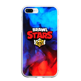 Чехол для iPhone 7Plus/8 Plus матовый с принтом BRAWL STARS SMOKE в Кировске, Силикон | Область печати: задняя сторона чехла, без боковых панелей | android | brawl stars | crow | games | leon | mobile game | stars | бравл старс | ворон | игры | леон | мобильные игры