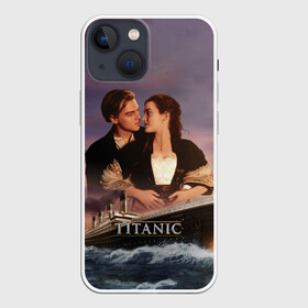 Чехол для iPhone 13 mini с принтом Titanic в Кировске,  |  | cameron | dawson | dicaprio | jack | james | kate | leonardo | liner | ocean | rose | titanic | джеймс | джек | дикаприо | доусон | кейт | кэмерон | лайнер | леонардо | океан | роза | титаник | уинслет