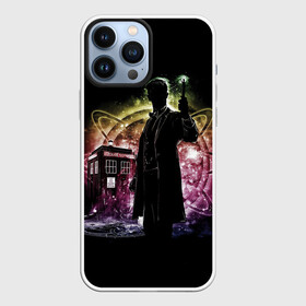 Чехол для iPhone 13 Pro Max с принтом Doctor Who в Кировске,  |  | Тематика изображения на принте: bbc | dimension | dr who | jenna coleman | jodie whittaker | matt smith | relative | resolution | space | tardis | the doctor | time | галлифрей | джоди уиттакер | доктор кто | тардис