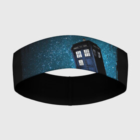 Повязка на голову 3D с принтом Doctor Who в Кировске,  |  | bbc | dimension | dr who | jenna coleman | jodie whittaker | matt smith | relative | resolution | space | tardis | the doctor | time | галлифрей | джоди уиттакер | доктор кто | тардис