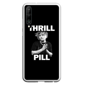 Чехол для Honor P30 с принтом Thrill pill в Кировске, Силикон | Область печати: задняя сторона чехла, без боковых панелей | Тематика изображения на принте: pill | thrill | thrill pill | пилл | тимур самедов | трилл | трилл пилл