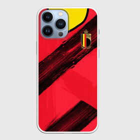 Чехол для iPhone 13 Pro Max с принтом Belgium home EURO 2020 в Кировске,  |  | Тематика изображения на принте: belgium | champion | championship | euro | tdrfifa19 | uefa | евро | уефа | чемпиона европы