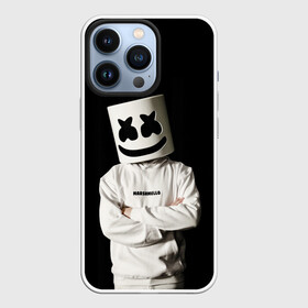 Чехол для iPhone 13 Pro с принтом Marshmello в Кировске,  |  | christopher | comstock | dj | dotcom | friends | marshmallow | marshmello | usa | диджей | друзья | комсток | крис | маршмэллоу | продюсер | сша