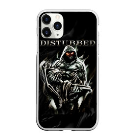 Чехол для iPhone 11 Pro матовый с принтом Disturbed в Кировске, Силикон |  | asylum | disturbed | heavy metal | immortalized | the guy | the lost children | группы | метал | рок