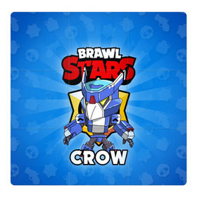 Магнитный плакат 3Х3 с принтом BRAWL STARS CROW в Кировске, Полимерный материал с магнитным слоем | 9 деталей размером 9*9 см | brawl stars | brawl stars crow | brawler | crow | бравл старз | бравлер | ворон