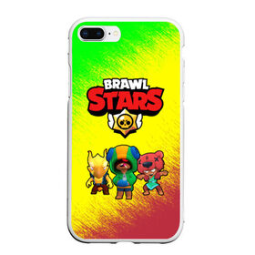 Чехол для iPhone 7Plus/8 Plus матовый с принтом Brawl Stars Leon Nita Crow в Кировске, Силикон | Область печати: задняя сторона чехла, без боковых панелей | brawl stars | brawl stars 8 bit | brawl stars crow | brawl stars crow phoenix | brawl stars leon | brawl stars leon shark | brawl stars nita | brawl stars robot spike | brawl stars spike | бравл старс | бравла старс | браво старс | персона