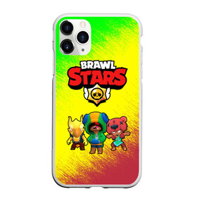 Чехол для iPhone 11 Pro Max матовый с принтом Brawl Stars Leon Nita Crow в Кировске, Силикон |  | brawl stars | brawl stars 8 bit | brawl stars crow | brawl stars crow phoenix | brawl stars leon | brawl stars leon shark | brawl stars nita | brawl stars robot spike | brawl stars spike | бравл старс | бравла старс | браво старс | персона