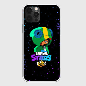 Чехол для iPhone 12 Pro с принтом Новогодний Brawl Stars LEON в Кировске, силикон | область печати: задняя сторона чехла, без боковых панелей | brawl | brawl stars | crow | leon | stars | бравл | бравл старс | браво старс | игра | компьютерная | кров | леон | новогодний | новый год | онлайн | с новым годом | снежинки | старс