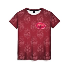 Женская футболка 3D с принтом Hazbin Hotel в Кировске, 100% полиэфир ( синтетическое хлопкоподобное полотно) | прямой крой, круглый вырез горловины, длина до линии бедер | hazbin | hotel | vivziepop | ад | демоны | отель | хазбин | чарли