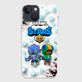 Чехол для iPhone 13 mini с принтом Новогодний Brawl Stars Two Leon в Кировске,  |  | Тематика изображения на принте: brawl stars | brawl stars 8 bit | brawl stars crow | brawl stars crow phoenix | brawl stars l | brawl stars leon | brawl stars leon shark | brawl stars nita | brawl stars robot spike | brawl stars spike | бравл старс | бравла старс | браво с