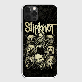 Чехол для iPhone 12 Pro Max с принтом Slipknot в Кировске, Силикон |  | slipknot | we are not your kind | альтернативный метал | грув метал | метал | музыка | ню метал | слипнот