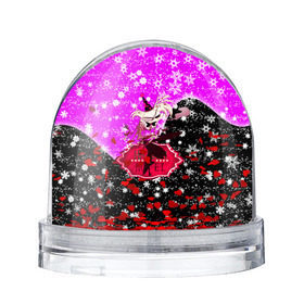 Снежный шар с принтом Hazbin Hotel в Кировске, Пластик | Изображение внутри шара печатается на глянцевой фотобумаге с двух сторон | hazbin | hazbin hotel | hotel | мюзикл | отель хазбин | хазбин