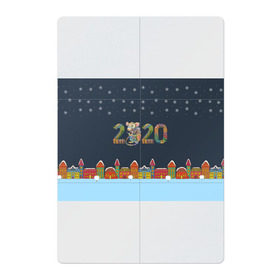 Магнитный плакат 2Х3 с принтом Новый Год 2020 - год крысы в Кировске, Полимерный материал с магнитным слоем | 6 деталей размером 9*9 см | Тематика изображения на принте: 2020 | mouse | rat | годкрысы | годмыши | зима | зимняя | крыса | мороз | мышка | мышь | новогодняя | новый год | новый год 2020 | рождество | симолгода | снег | холод