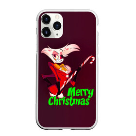 Чехол для iPhone 11 Pro матовый с принтом Merry Christmas в Кировске, Силикон |  | alastor | hazbin hotel | аластор | ангел пыли | вегги | мульт | ниффти | отель хазбин | сериал | сэр пентиус | том тренч | хаск | чарли | черри | энджел даст