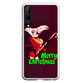 Чехол для Honor P30 с принтом Merry Christmas в Кировске, Силикон | Область печати: задняя сторона чехла, без боковых панелей | alastor | hazbin hotel | аластор | ангел пыли | вегги | мульт | ниффти | отель хазбин | сериал | сэр пентиус | том тренч | хаск | чарли | черри | энджел даст