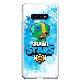 Чехол для Samsung S10E с принтом Brawl Stars Леон в Кировске, Силикон | Область печати: задняя сторона чехла, без боковых панелей | 2020 | brawl | brawl stars | christmas | leon | new year | stars | бравл старс | брол старс | зима | игра | леон | новогодний | новый год | рождество | снег | снежинки