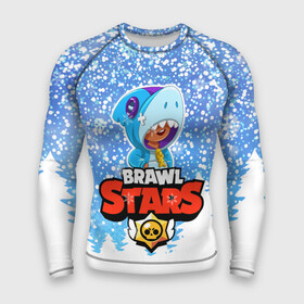 Мужской рашгард 3D с принтом Brawl Stars Леон Шарк в Кировске,  |  | 2020 | brawl | brawl stars | christmas | leon | new year | shark | stars | бравл старс | брол старс | зима | игра | леон | новогодний | новый год | рождество | снег | снежинки | шарк