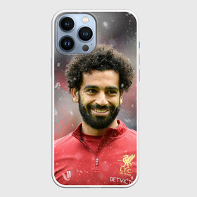 Чехол для iPhone 13 Pro Max с принтом Мохаммед Салах в Кировске,  |  | champions | football | liverpool | mo salah | mohamed | mohamed salah | salah | soccer | uefa | world cup | англия | ливер | ливерпуль | лига чемпионов | мохаммед | мохаммед салах | салах | футбол