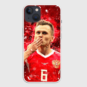 Чехол для iPhone 13 с принтом Денис Черышев в Кировске,  |  | championship | cheryshev | cup | denis cheryshev | russia | world | денис черышев | европы | мира | мундиаль | россия | сборная россии | чемпионат | черышев