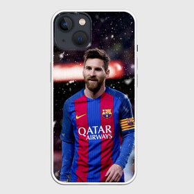 Чехол для iPhone 13 с принтом Leo Messi в Кировске,  |  | barca | barcelona | champions | football | messi | soccer | spain | uefa | world cup | барса | барселона | ла лига | лео месси | лига чемпионов | месси | футбол