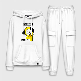 Мужской костюм хлопок с толстовкой с принтом CHIMMY BT21 в Кировске,  |  | bt21 | bts | chimmy | cooky | koya | love yourself. | mang | rj | shooky | tata | бт21 | бтс