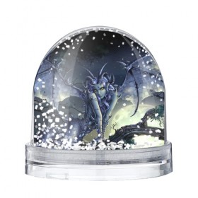 Снежный шар с принтом Beautiful witch в Кировске, Пластик | Изображение внутри шара печатается на глянцевой фотобумаге с двух сторон | 