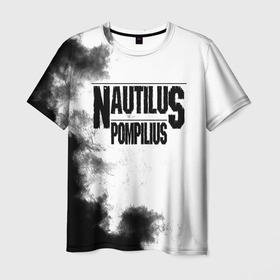Мужская футболка 3D с принтом Nautilus Pompilius в Кировске, 100% полиэфир | прямой крой, круглый вырез горловины, длина до линии бедер | nautilus pompilius | ассоциация | внуки энгельса | вячеслав бутусов | настя | нау | наутилус | наутилус помпилиус | наутилусы | нп | урфин джюс | ю питер