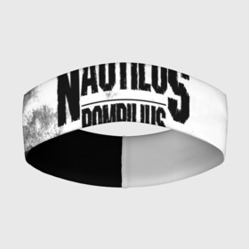 Повязка на голову 3D с принтом Nautilus Pompilius в Кировске,  |  | nautilus pompilius | ассоциация | внуки энгельса | вячеслав бутусов | настя | нау | наутилус | наутилус помпилиус | наутилусы | нп | урфин джюс | ю питер