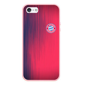 Чехол для iPhone 5/5S матовый с принтом FC Bayern Munchen (Bavaria) в Кировске, Силикон | Область печати: задняя сторона чехла, без боковых панелей | fc bayern munchen | бавария | геометрия | спорт | текстура | футбол