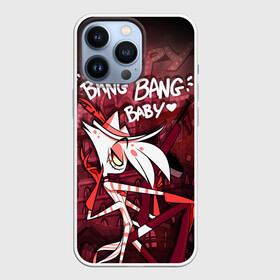 Чехол для iPhone 13 Pro с принтом ОТЕЛЬ ХАЗБИН ЭНДЖЕЛ ДАСТ в Кировске,  |  | angel dust | bang bang baby | hazbin hotel | демон | отель хазбин | отель хазбин энджел даст | паук демон | энджел даст