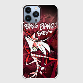 Чехол для iPhone 13 Pro Max с принтом ОТЕЛЬ ХАЗБИН ЭНДЖЕЛ ДАСТ в Кировске,  |  | angel dust | bang bang baby | hazbin hotel | демон | отель хазбин | отель хазбин энджел даст | паук демон | энджел даст