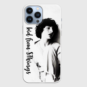 Чехол для iPhone 13 Pro Max с принтом Финн Вулфард в Кировске,  |  | finn wolfhard | kid from it | kid fron stranger things | актёр | майк из очень странные де | мальчик из оно | мальчик из очень странные дела | ричи из оно | финн | финн вулфард