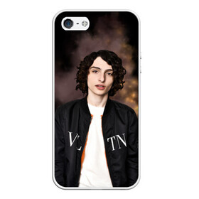 Чехол для iPhone 5/5S матовый с принтом finn wolfhard в Кировске, Силикон | Область печати: задняя сторона чехла, без боковых панелей | finn wolfhard | очень странные дела | финн вулфард