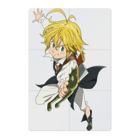 Магнитный плакат 2Х3 с принтом Meliodas в Кировске, Полимерный материал с магнитным слоем | 6 деталей размером 9*9 см | deadly | dragon | meliodafu | meliodas | seven | sins | wrath | гнев | грехов | дракон | мелиодас | семь