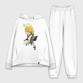 Женский костюм хлопок Oversize с принтом Meliodas в полете в Кировске,  |  | deadly | dragon | meliodafu | meliodas | seven | sins | wrath | гнев | грехов | дракон | мелиодас | семь