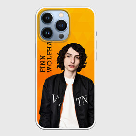 Чехол для iPhone 13 Pro с принтом finn wolfhard в Кировске,  |  | finn wolfhard | очень странные дела | финн вулфард