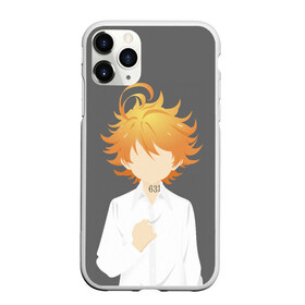 Чехол для iPhone 11 Pro матовый с принтом Emma в Кировске, Силикон |  | emma | neverland | the promised neverland | yakusoku no neverland | неверленд | неверлэнд | обещанный неверленд | эмма